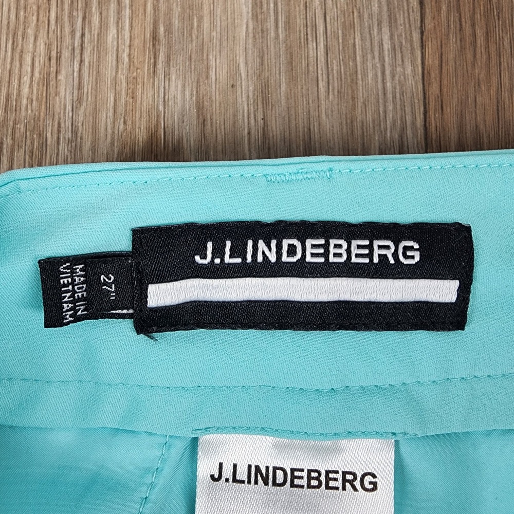 J.Lindeberg Mint Green Athletic Shorts - Picture 2 of 8
